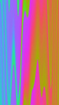 Colorful abstract pattern suitable for backgrounds, wallpapers, textiles, and prints in green, purple, pink, and orange gradient hues.