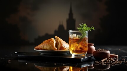 Exploring the rich flavors of Bulgarian mastika with savory pastries