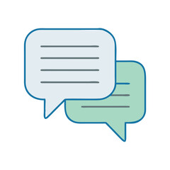 speech bubble icon, speech bubble vector illustration-simple illustration of speech bubble, perfect for speech bubble logos and icons