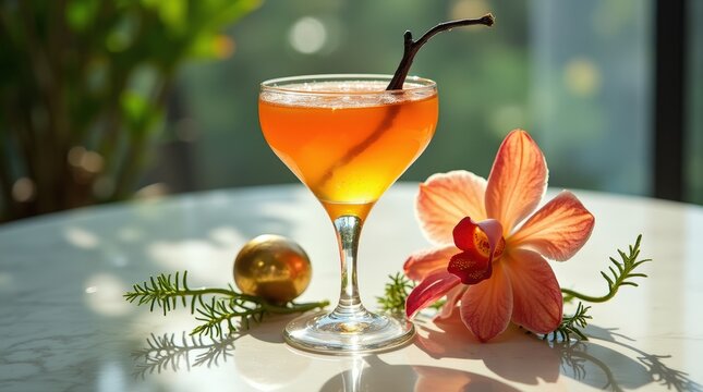 Enjoying a tropical costa rican cocktail with vibrant guaro flavors