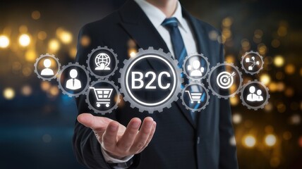 Business-to-Consumer (B2C) E-commerce Strategy:  A Visual Representation of Online Business Success