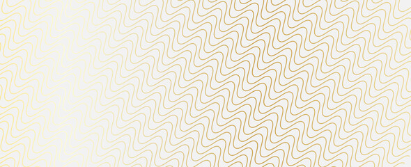 Pattern seamless abstract wave background stripe gold luxury color and line. Geometric wavy line vector illustration. Christmas background