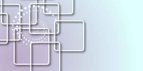 Abstract background colorful technology modern Geometric squares futuristic digital landscape with lines. Grey blue teal abstract background geometry triangle diagonal neon light and layer element. 