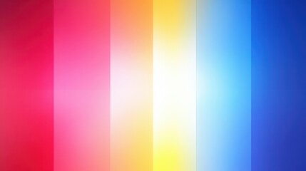 Vibrant Gradient Backgrounds Ranging from Red to Blue and Yellow