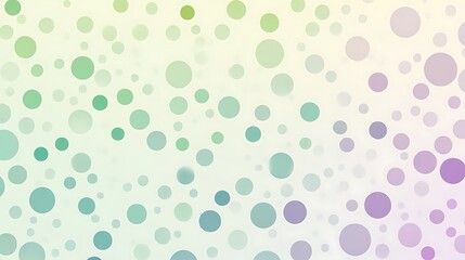 Abstract Pastel Circles Background Design