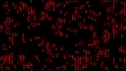 digital red squares