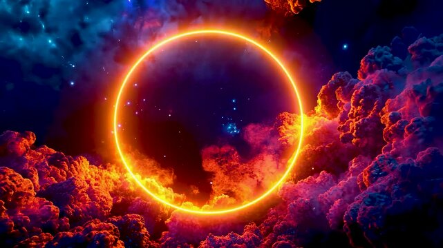 Mesmerizing cosmic clouds and light