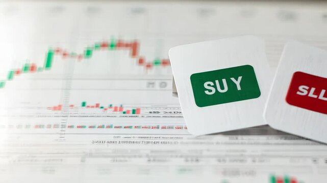 Conceptual representation of stock trading decisions and common mistakes
