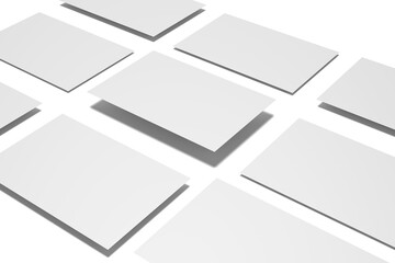 blank white paper