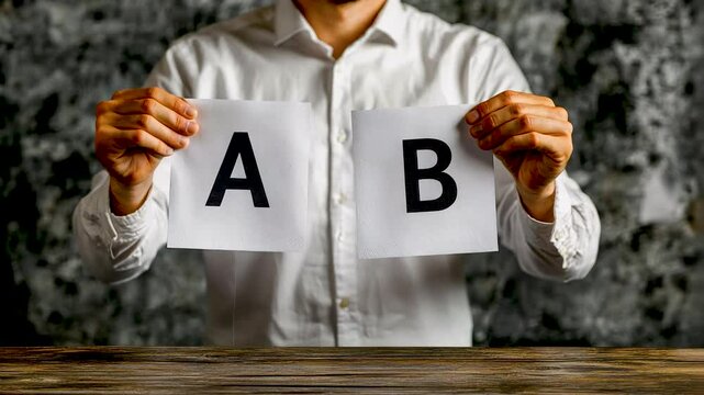 Comparing letters casually