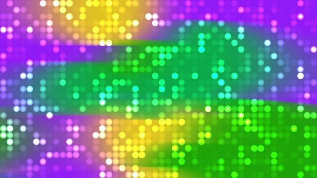 Mardi gras decorations of colorful circles, perfect for carnival and festival backgrounds, wallpapers, print design, and artistic projects needing a vibrant and dynamic touch.