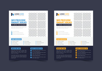Fresh Business Flyer Template | CMYK | US Letter | Print Ready | 0.125 Bleed