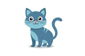 A cute cat design vector