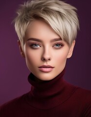 Fototapeta premium Hübsche junge Frau