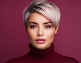 Fototapeta premium Hübsche junge Frau