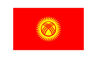 Flag of Kyrgyzstan