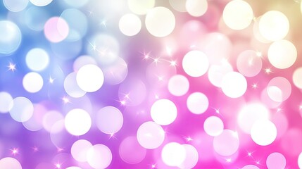 Abstract bokeh lights celebration background