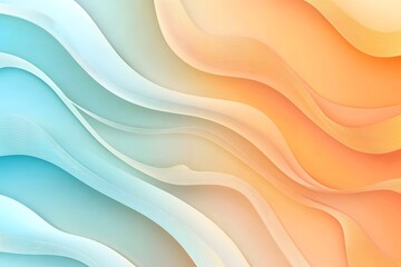 Obraz premium Minimal abstract wave pattern