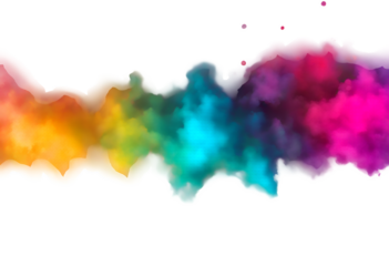vibrant color paint speed splash purple gradient smoke spray smog png colourful mix explosion dust rainbow explode cosmic transparent cosmos splatter fantasy dye position colours background ai