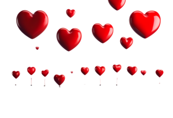 background 3d cyberspace notification emoji chat social three-dimensional comment icon empty bubble red signs speech network symbol communication love set heart application nubes media illustration