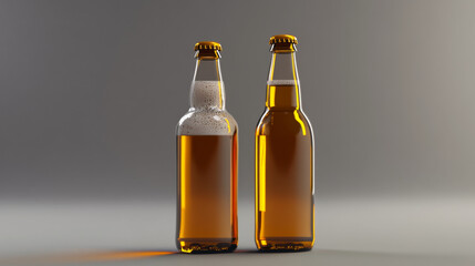 Fototapeta premium A simple yet classic representation of beer