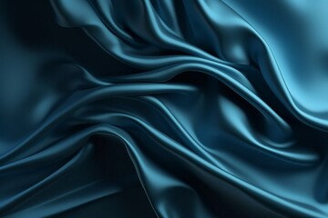 Obraz premium Colourful satin fabric silk wave flying background. Colourful gradient silk flying fabric. Waving satin cloth