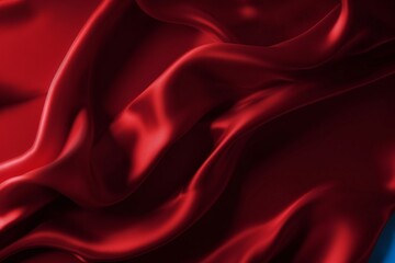 Colourful satin fabric silk wave flying background. Colourful gradient silk flying fabric. Waving satin cloth