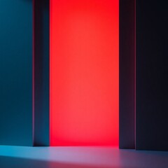 abstract background with red curtains