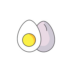 egg vector type icon