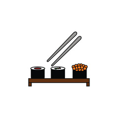 sushi vector type icon