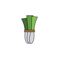 chives vector type icon