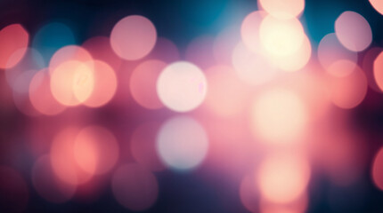 Obraz premium Soft focus bokeh lights creating dreamy atmosphere