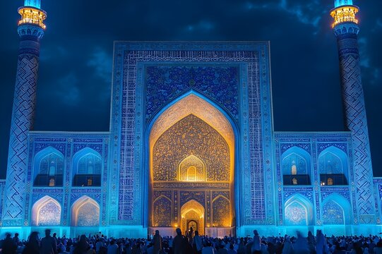 The most magnificent mosque welcomes Hari Raya Aidilfitri, depicting the symbol of unity and glory in every corner of the festive celebration
