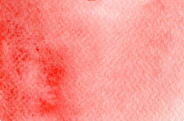 Fototapeta premium Bright red watercolor abstract background. Red background. Red stone texture