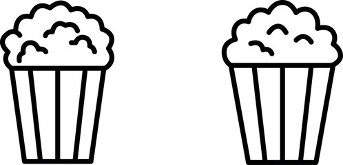 Tasty Popcorn Icon – Simple and Fun Symbol Representing Movie Snacks, Street Food, and Light Treats

Keywords: