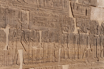 Obraz premium detail view of the.Temple of Philae