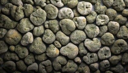 Unique close-up view of agroperlite texture displayed on a neutral background