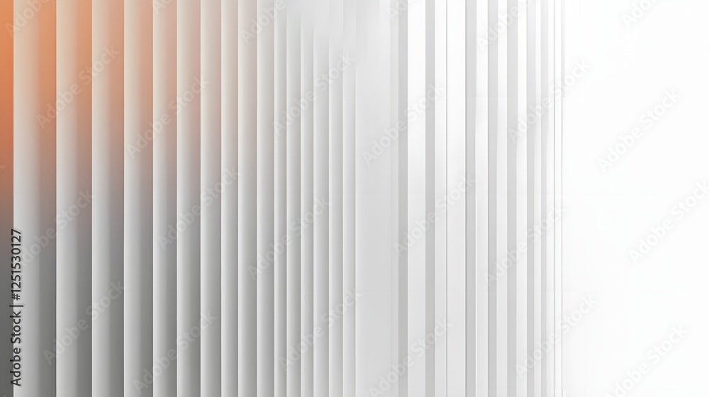 Poster Minimalist Abstract Geometric Pattern with Soft Pastel Colors and Elegant Curtain Decor