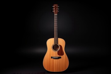 Obraz premium Acoustic Guitar: Smooth Wood Classic 