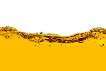 orange juice splash isolated