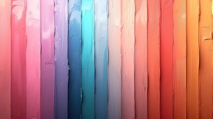 Smooth Seamless Gradient Stripes in Soft Pastel Colors for a Gentle Modern Look