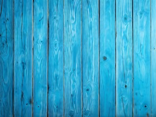 Obraz premium Blue Wooden Planks Background