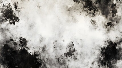 Atmospheric Monochrome Smoke Texture Abstract Background for Premium Design