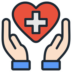 Obraz premium Healthcare Icon