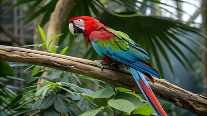 **"The Vibrant Majesty of the Macaw: A Symbol of Rainforest Beauty and Biodiversity"**