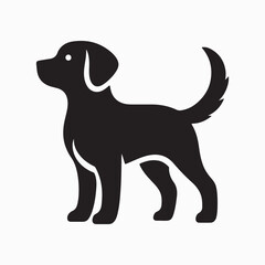 dog silhouette vector