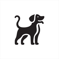 dog silhouette vector