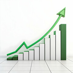 A Business Graph that shows the Growth of business