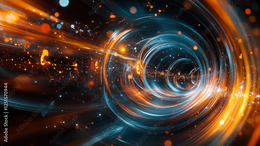 Aufkleber exploring the fascinating world of photon entanglement in quantum physics