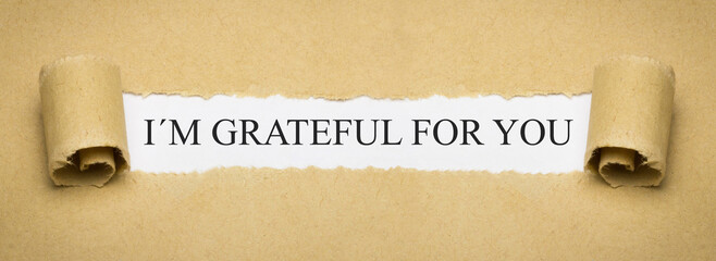I'm Grateful For You